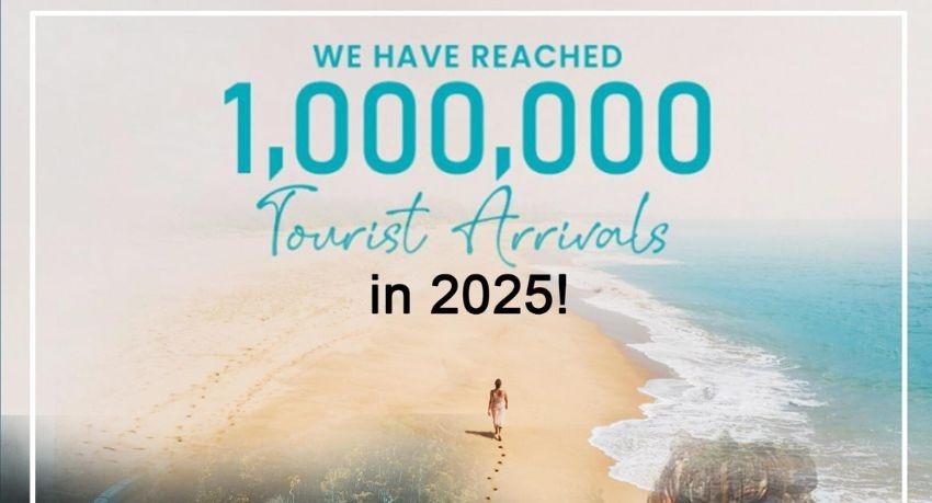 Sri Lanka Hits 1 Million Tourists in Record Time